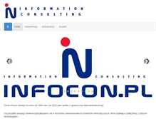 Tablet Screenshot of infocon.pl